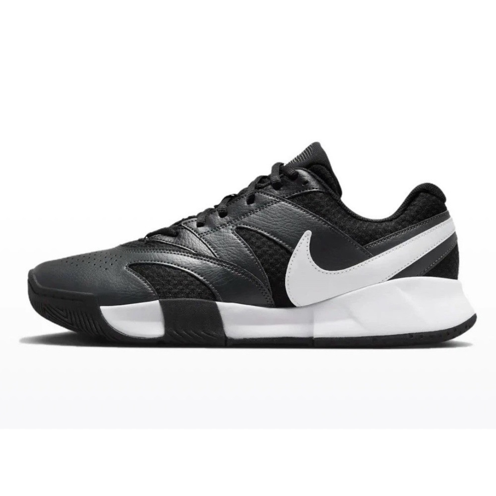 Nike Court Lite 4 Black White Men's Shoe FD6574-001 No Lid